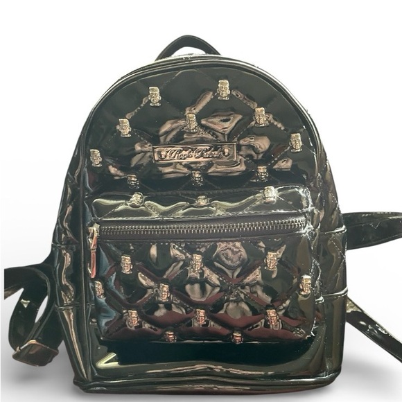 Metallic Quilted Backpack - Picture 1 of 5